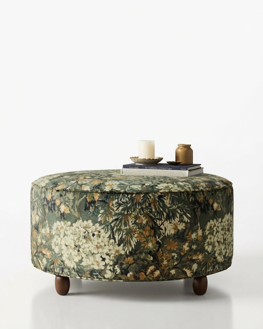 Botanical Print Round