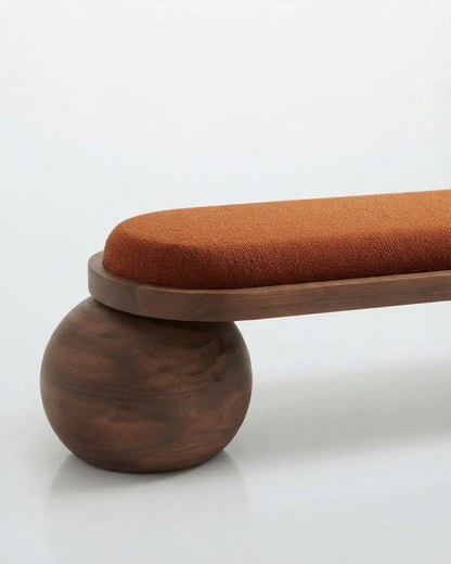 Sphere-Base Modern Upholstered