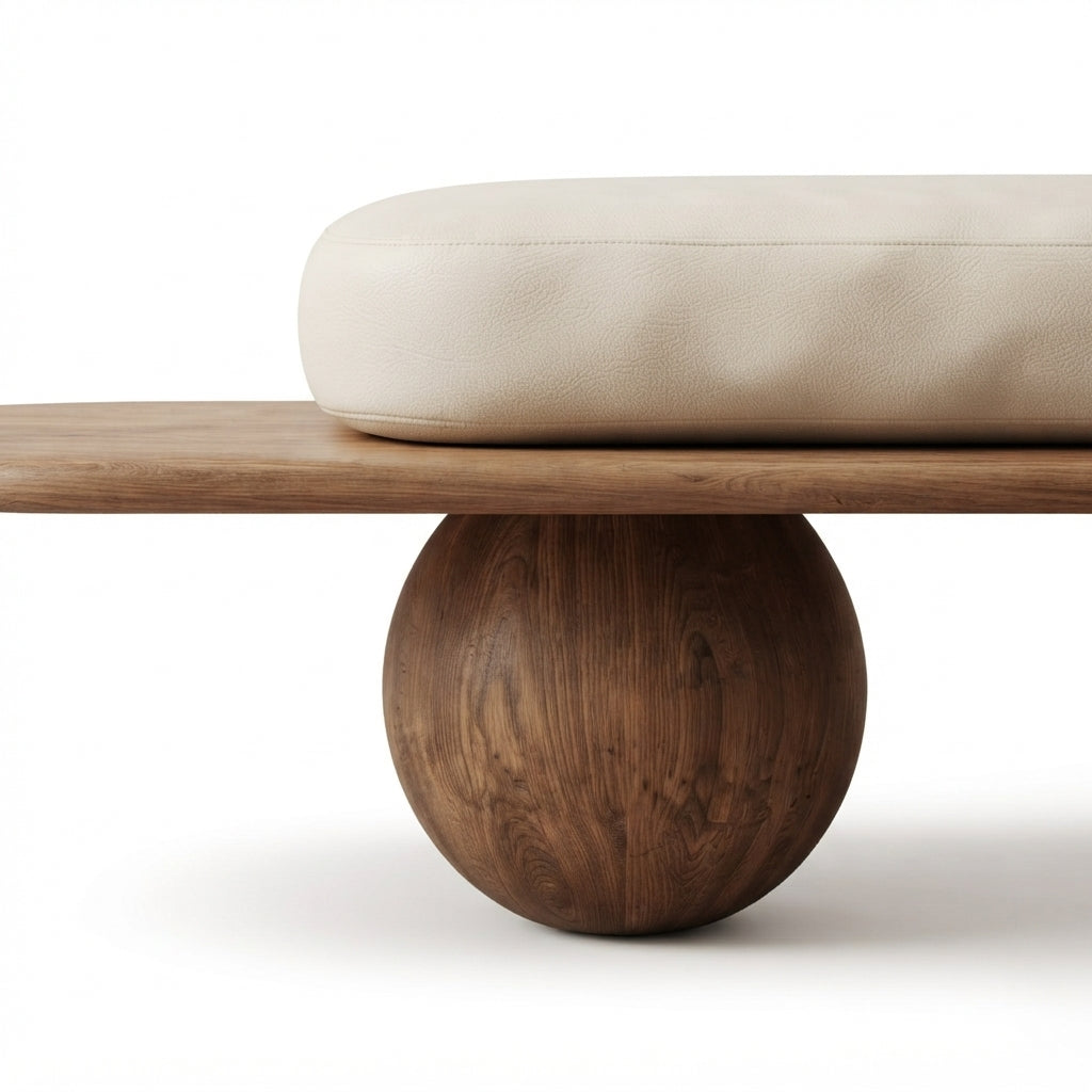 Zenith Sphere-Base Upholstered