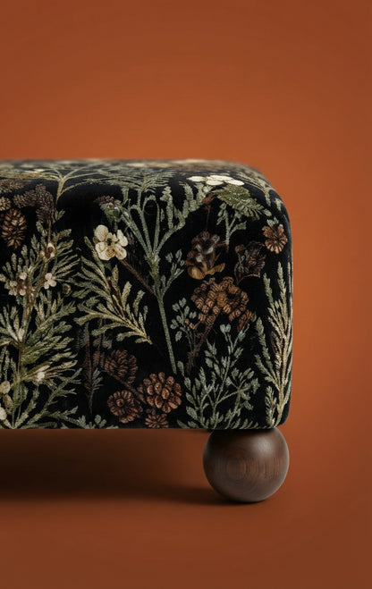 Botanical Velvet Upholstered\