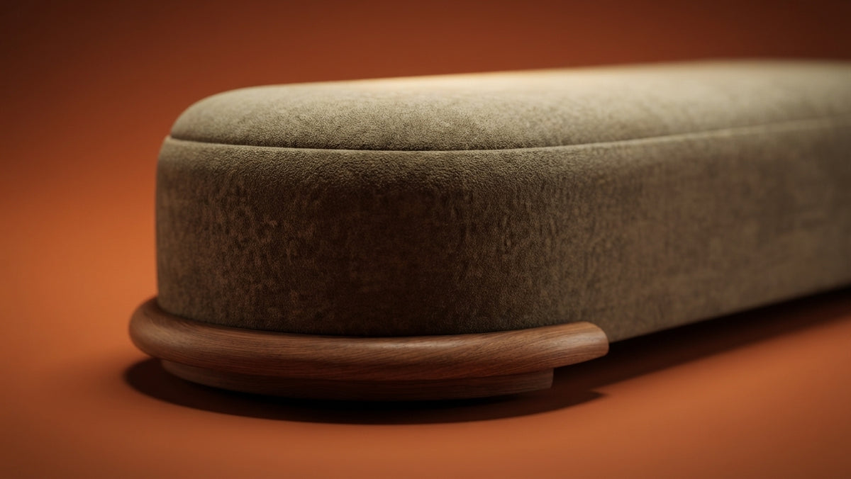 Minimalist Long Ottoman