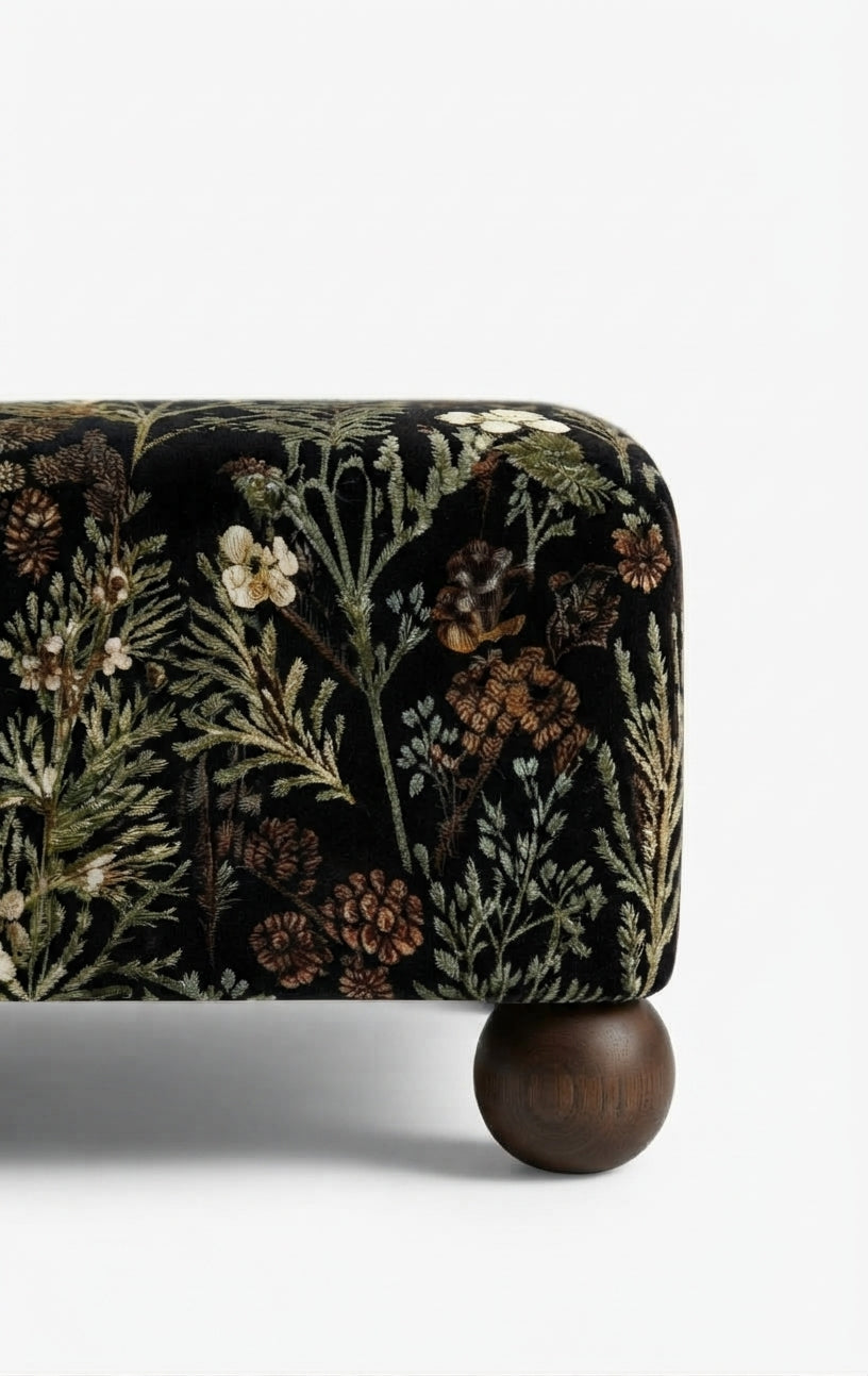Botanical Velvet Upholstered\