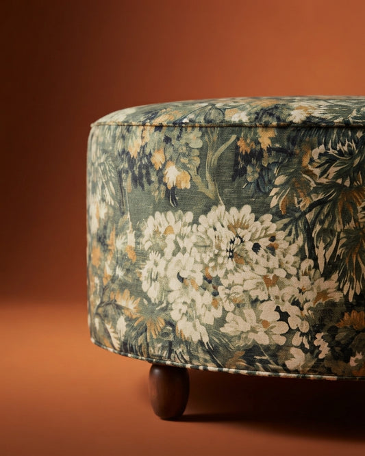 Botanical Print Round