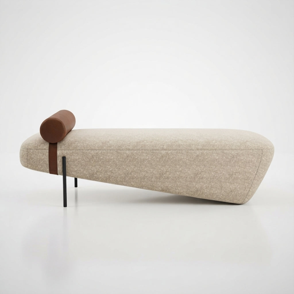 Leather Bolster Pillow
