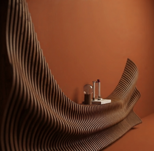 Serpentine slat