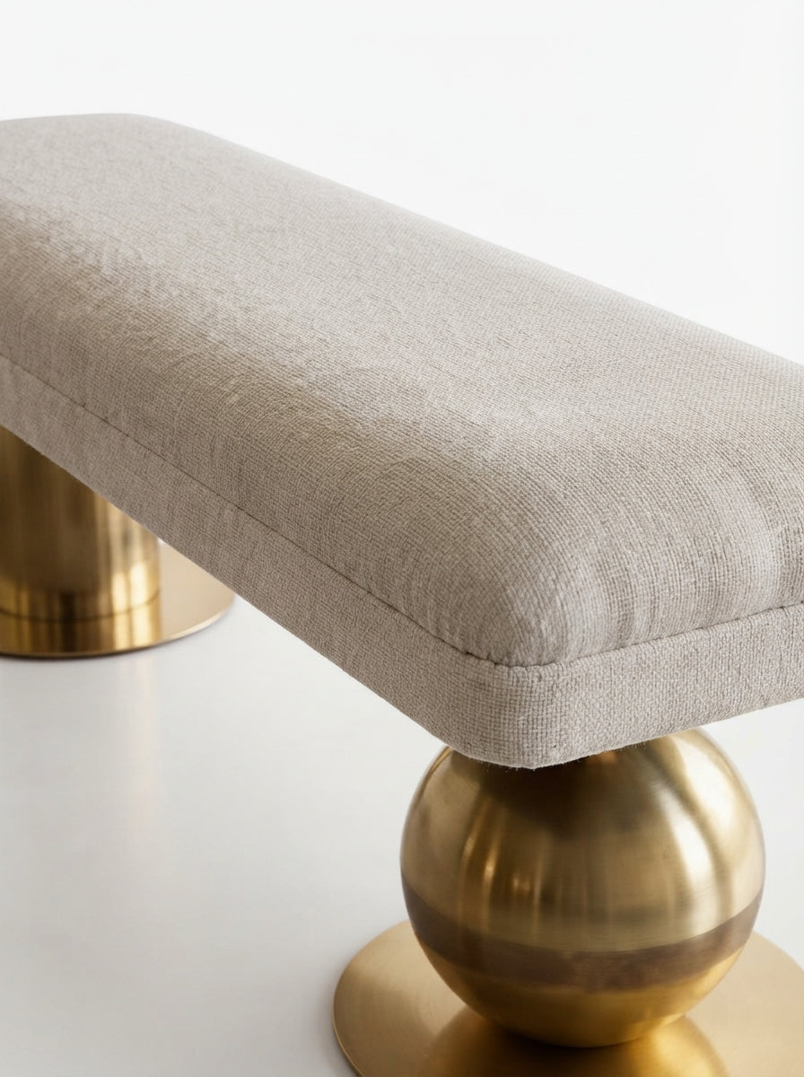 Luxe Ivory & Gold Statement