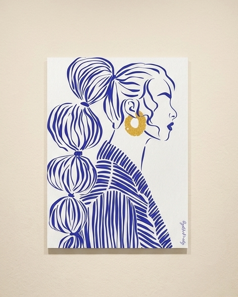 Blue streaks