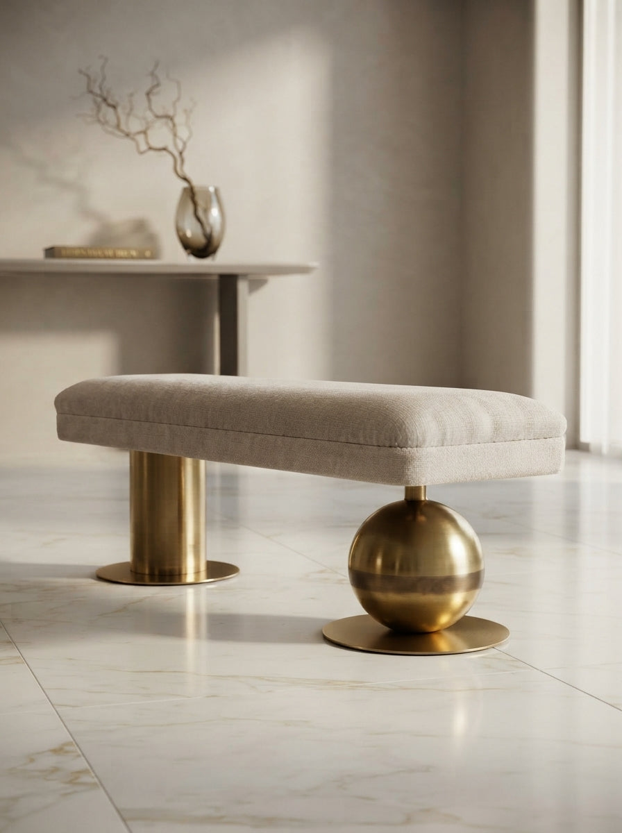 Luxe Ivory & Gold Statement