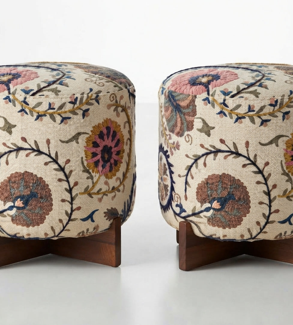 Bohemian Embroidered Floral