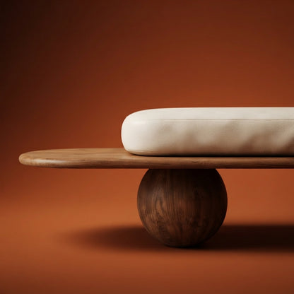 Zenith Sphere-Base Upholstered