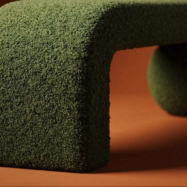 Asymmetrical Upholstered