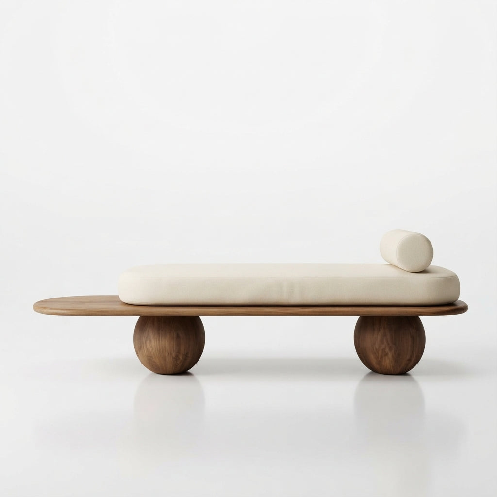 Zenith Sphere-Base Upholstered