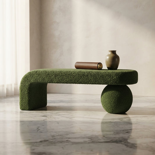 Asymmetrical Upholstered