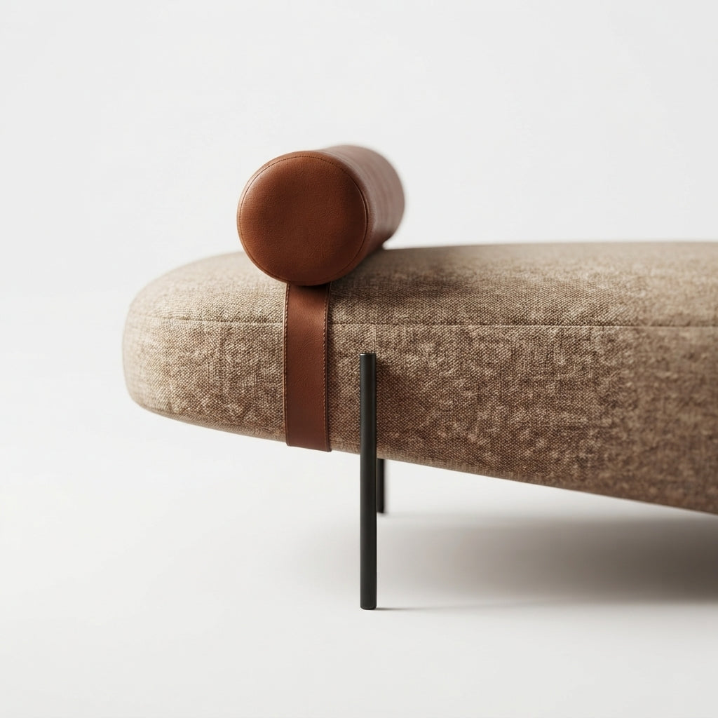 Leather Bolster Pillow