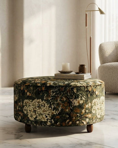 Botanical Print Round