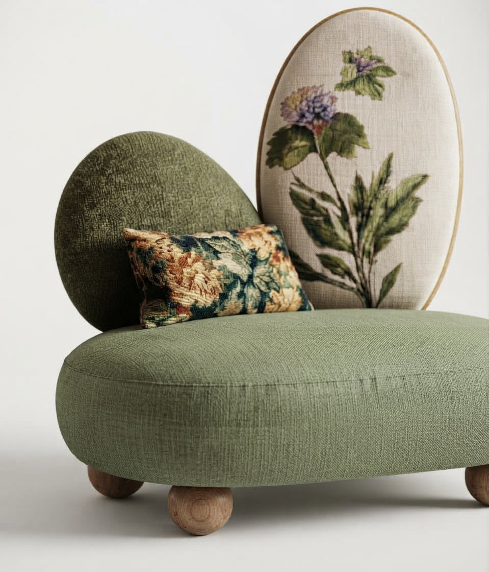 Botanical Haven Asymmetrical