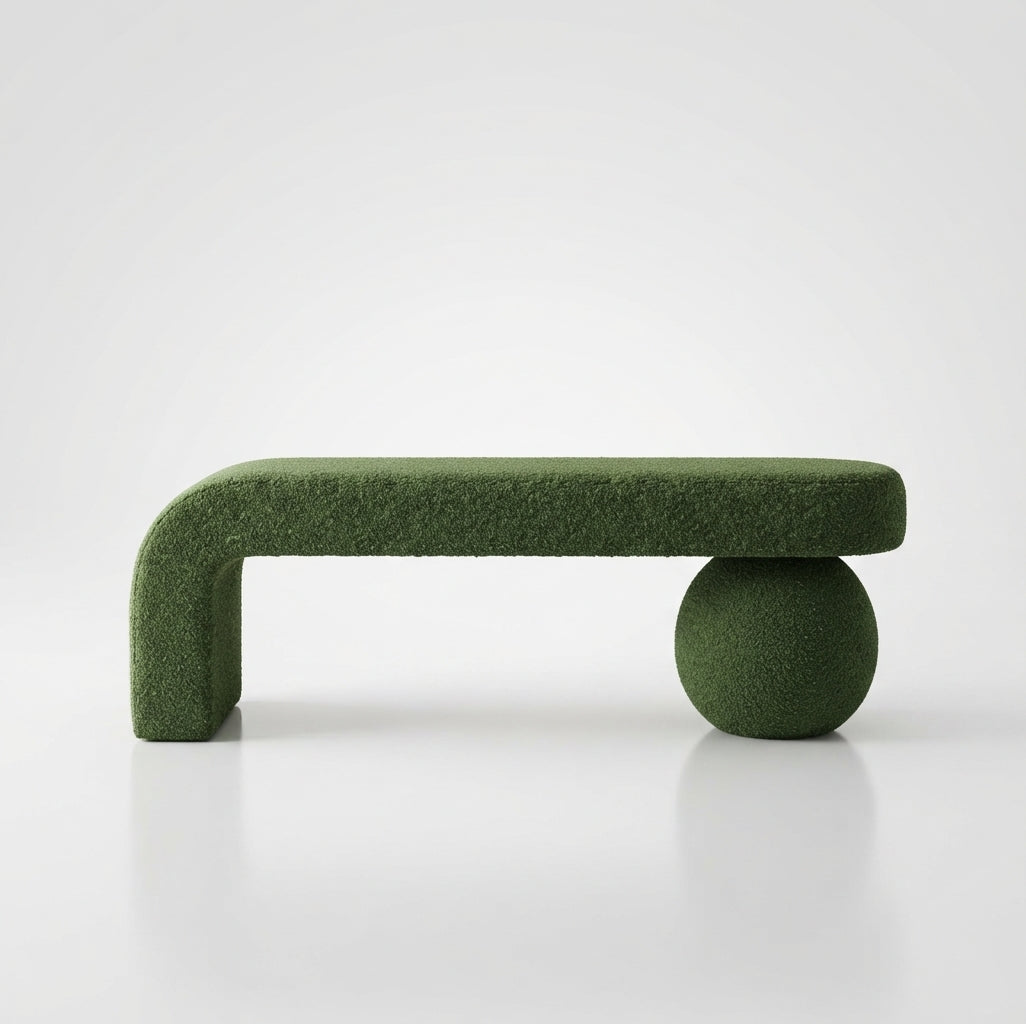 Asymmetrical Upholstered