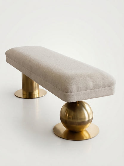 Luxe Ivory & Gold Statement