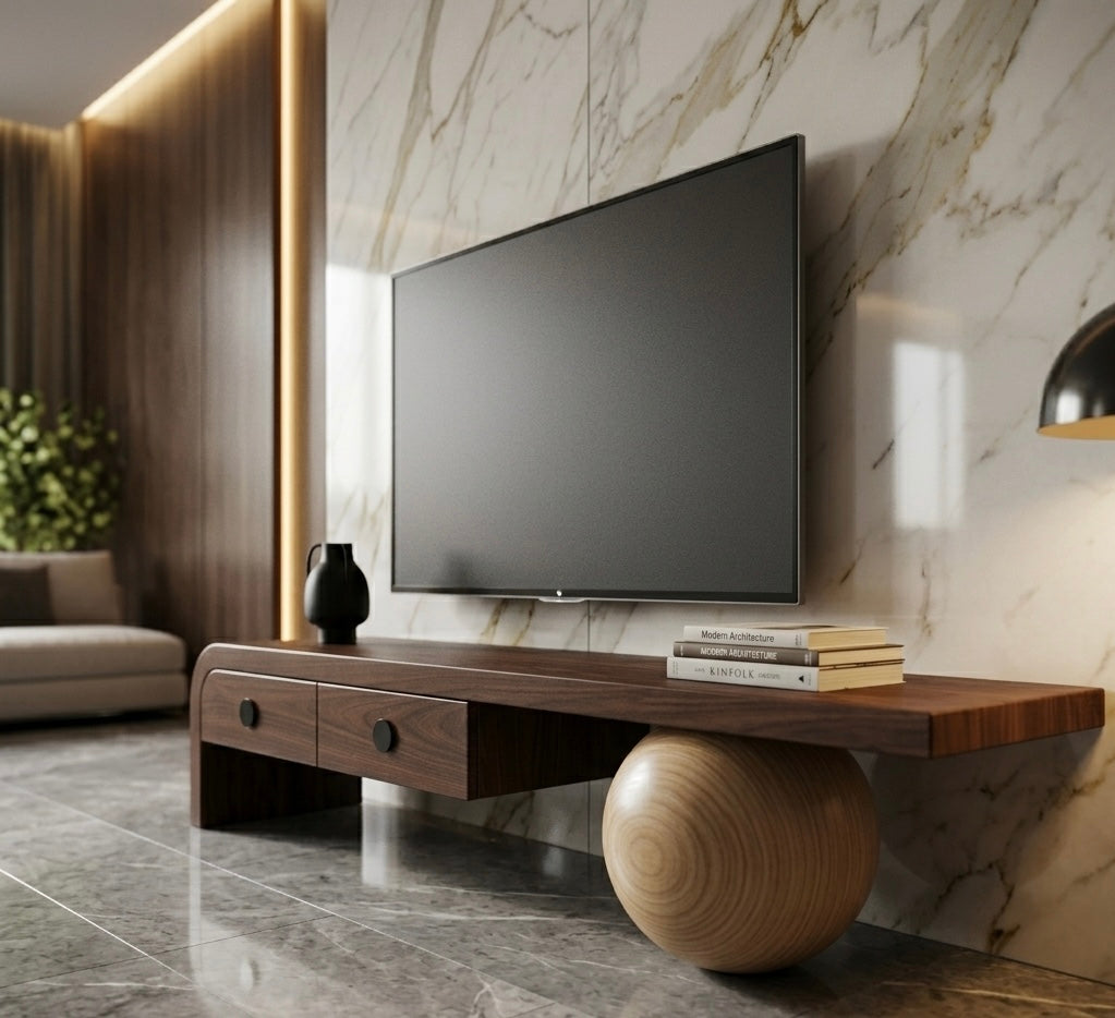 Oak and Walnut