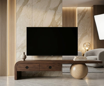 Oak and Walnut