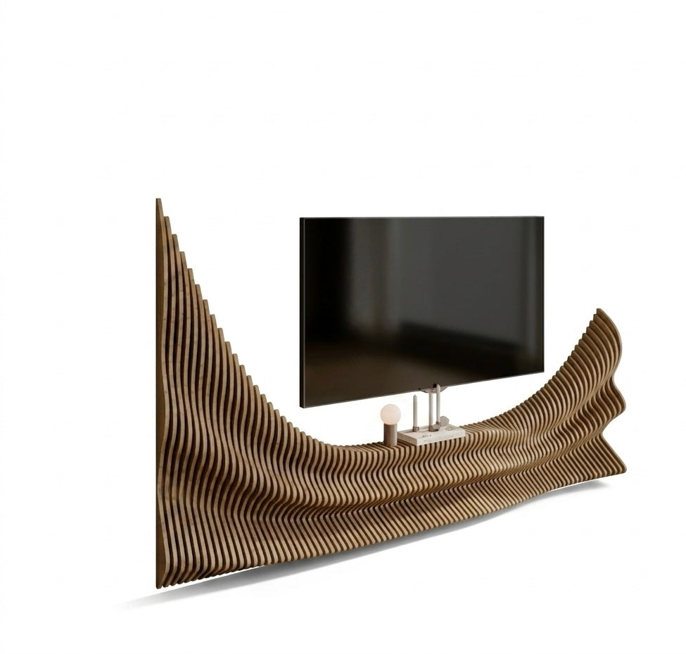 Serpentine slat