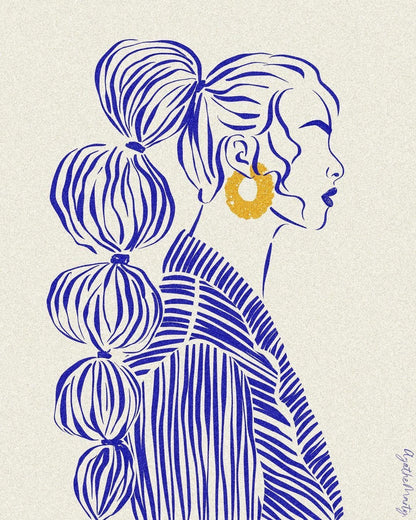 Blue streaks