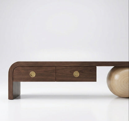 Oak and Walnut