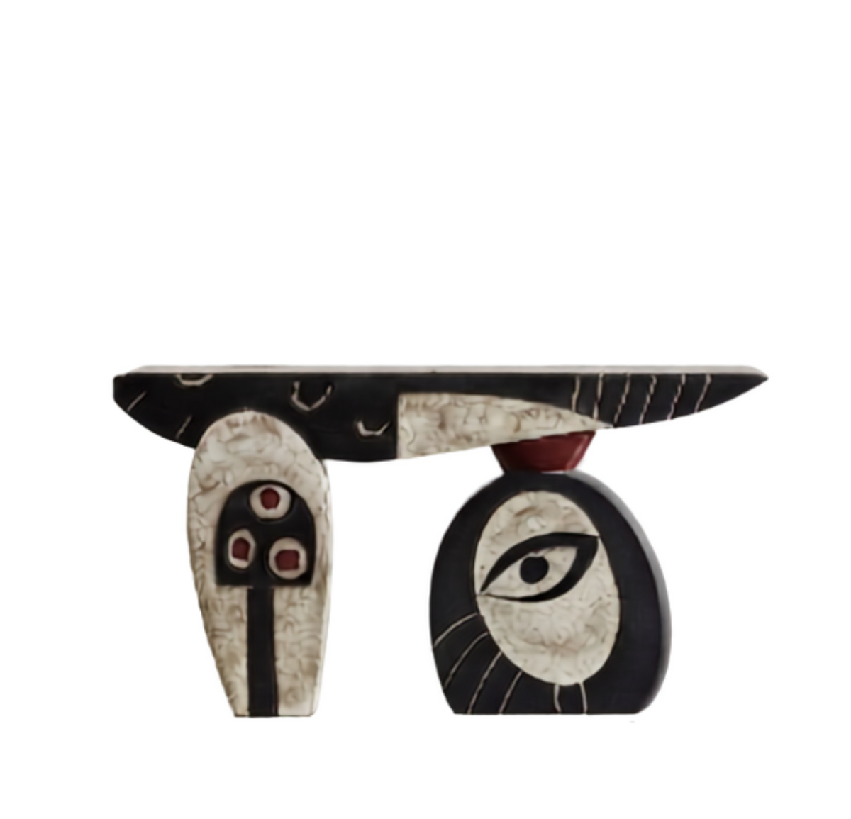 Abstract Muse Sculptural Console