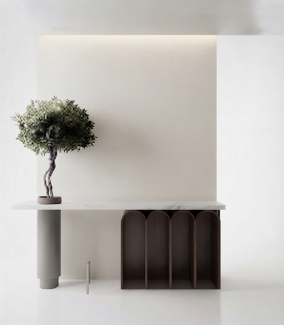 Arch-Base Minimalist Console