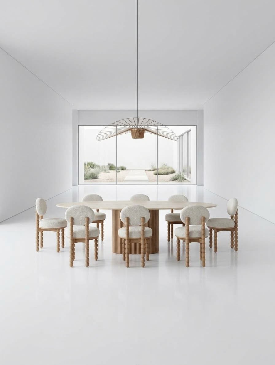 Architectural Wave Chandelier