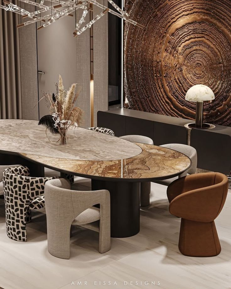 The Halo Grand Oval Marble