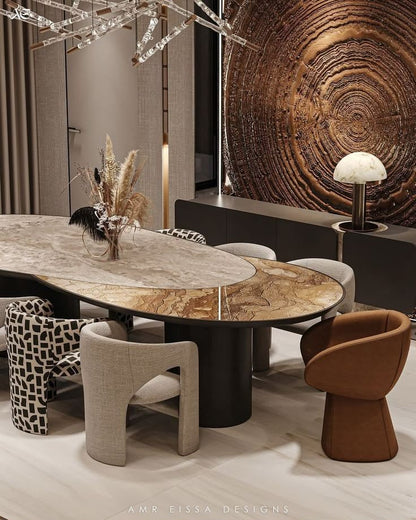 The Halo Grand Oval Marble